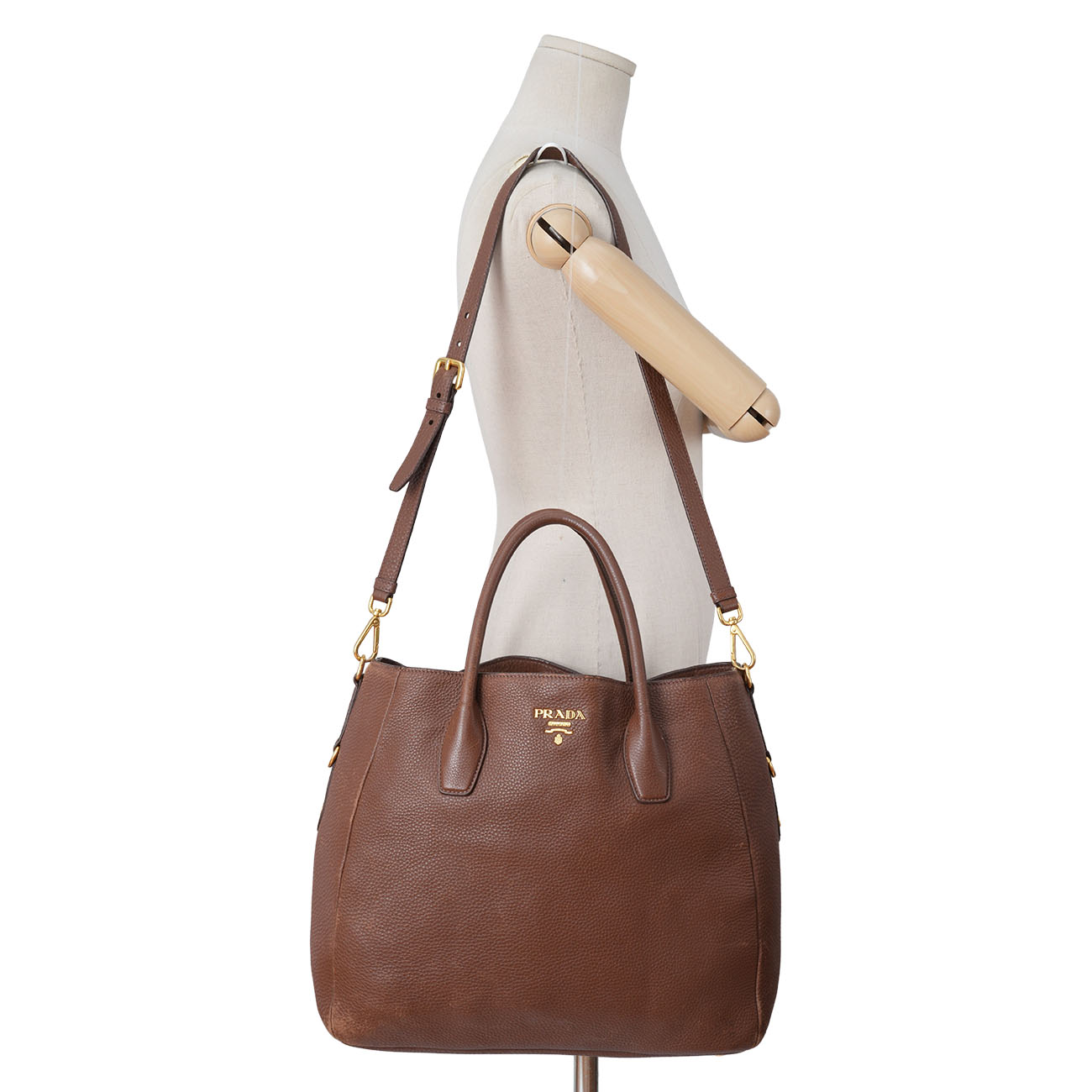 Prada(USED)프라다 BN2537 비텔로 다이노 토트겸 숄더백