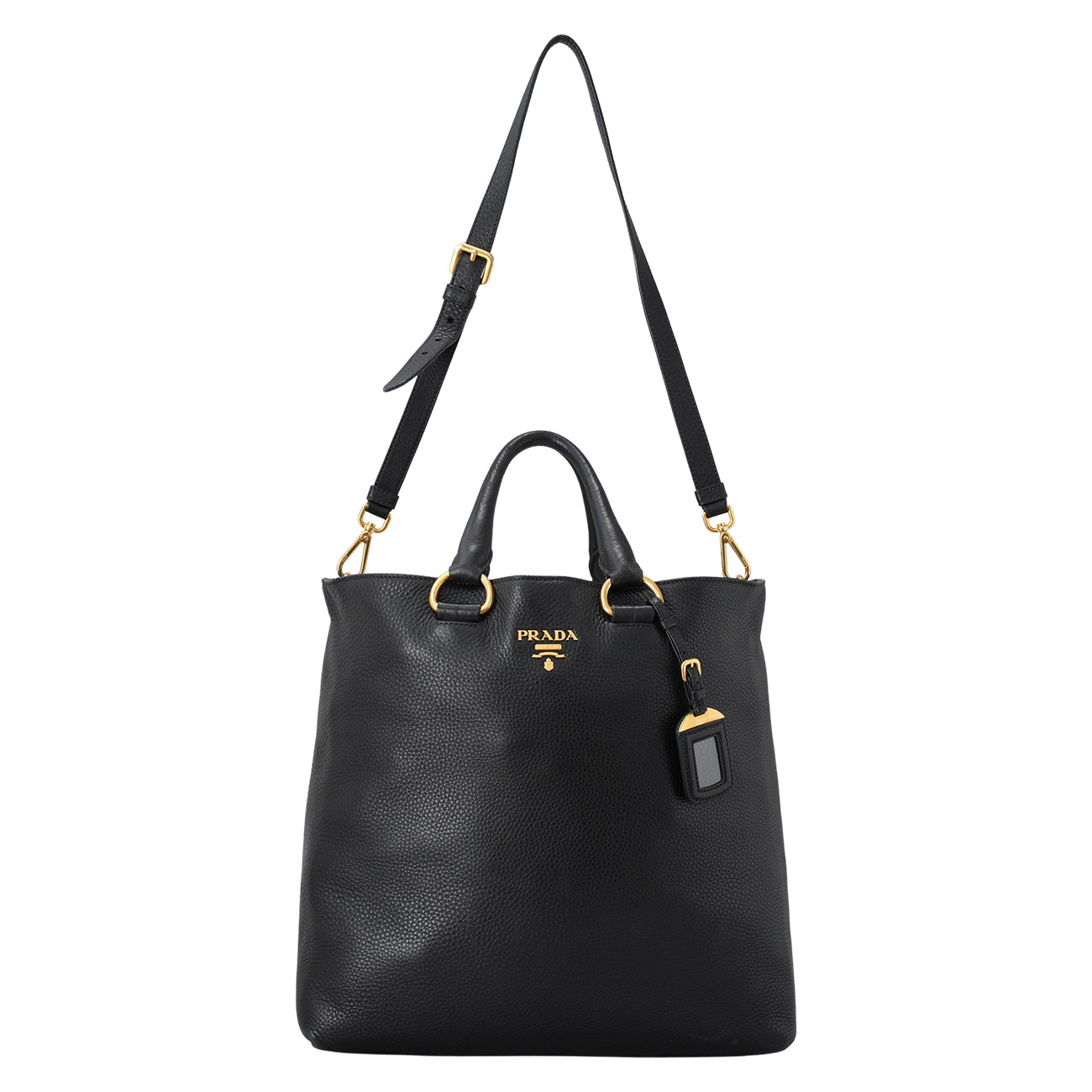 PRADA(USED)프라다 비텔로 다이노 토트 겸 숄더백
