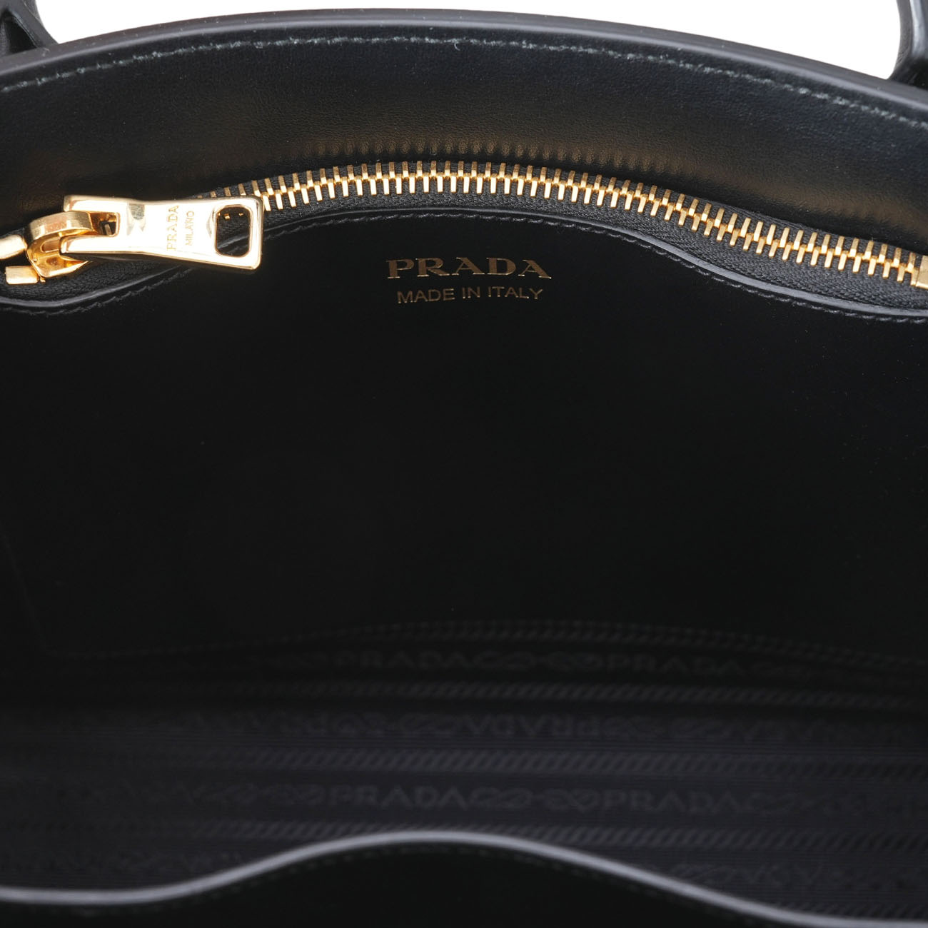 PRADA(USED)프라다 사피아노 모노크롬 스몰 토트백