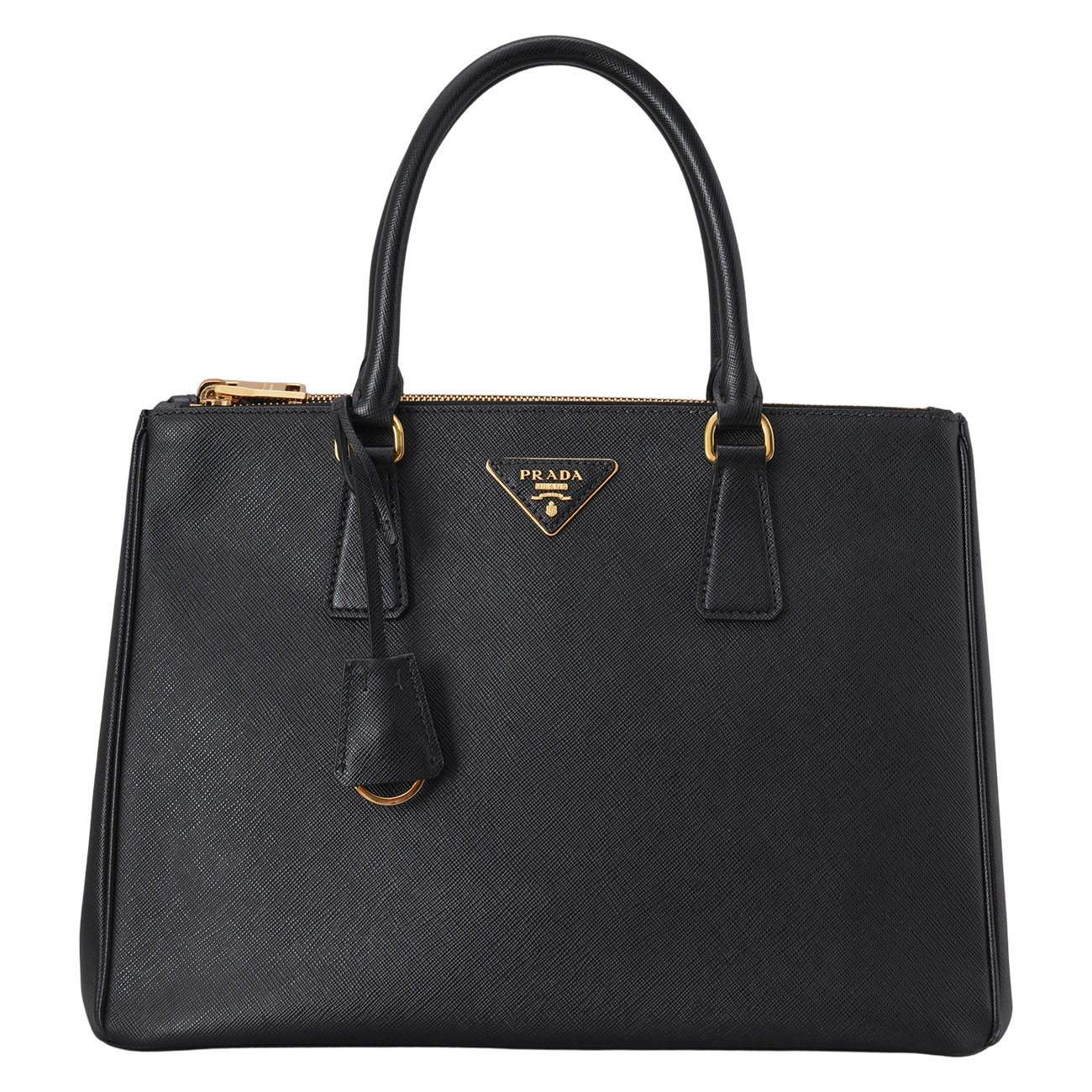 PRADA(USED)프라다 1BA274 사피아노 럭스백 블랙