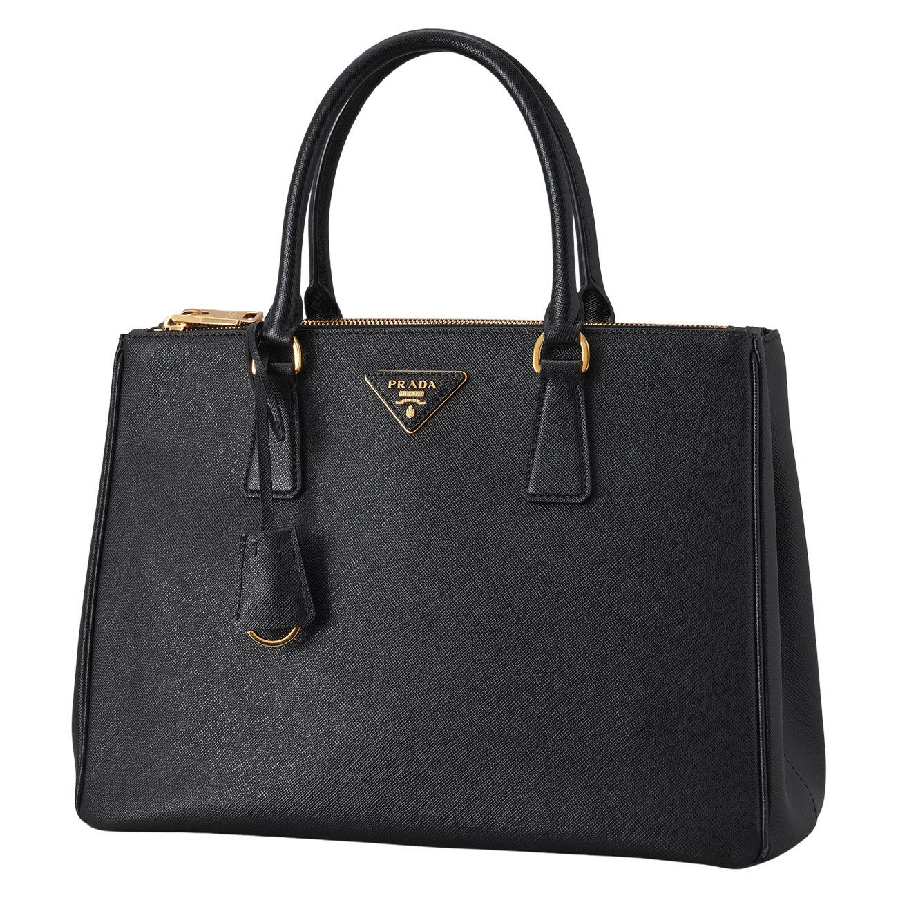 PRADA(USED)프라다 1BA274 사피아노 럭스백 블랙