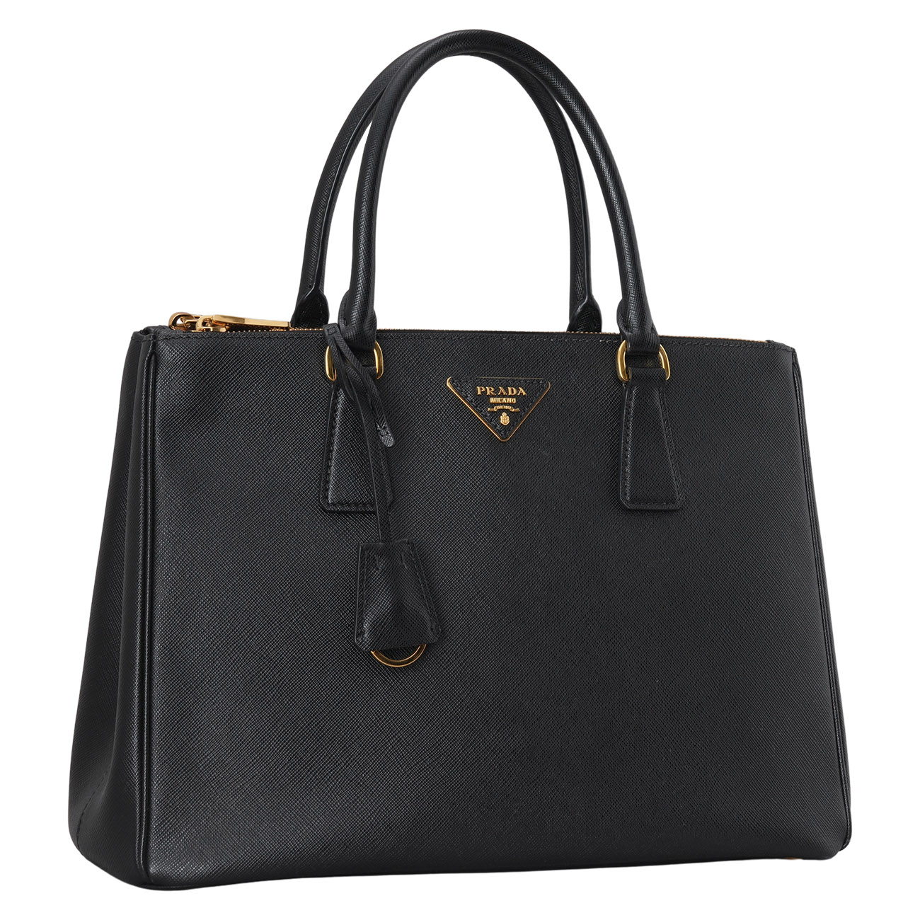 PRADA(USED)프라다 1BA274 사피아노 럭스백 블랙