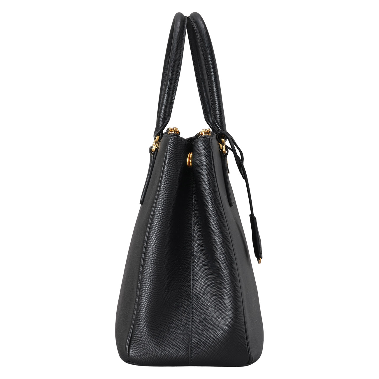 PRADA(USED)프라다 1BA274 사피아노 럭스백 블랙