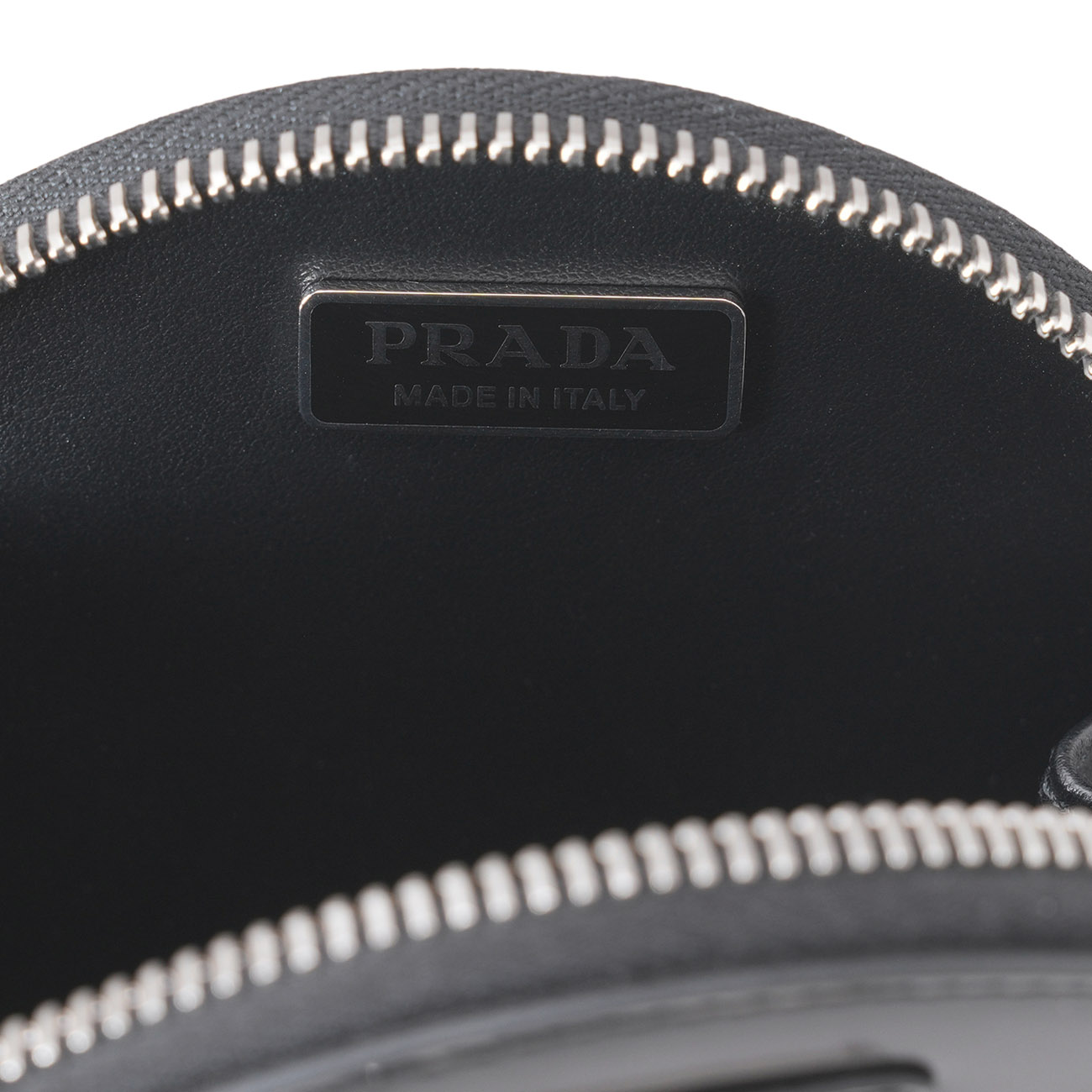 PRADA(USED)프라다 1NR003 브러시드 라운드 체인 크로스백