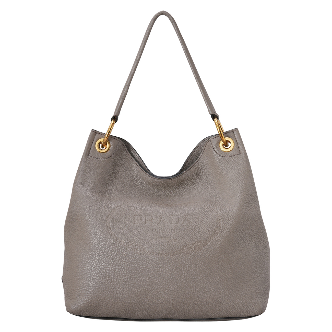 PRADA(USED)프라다 1BC051 비텔로 피닉스 호보