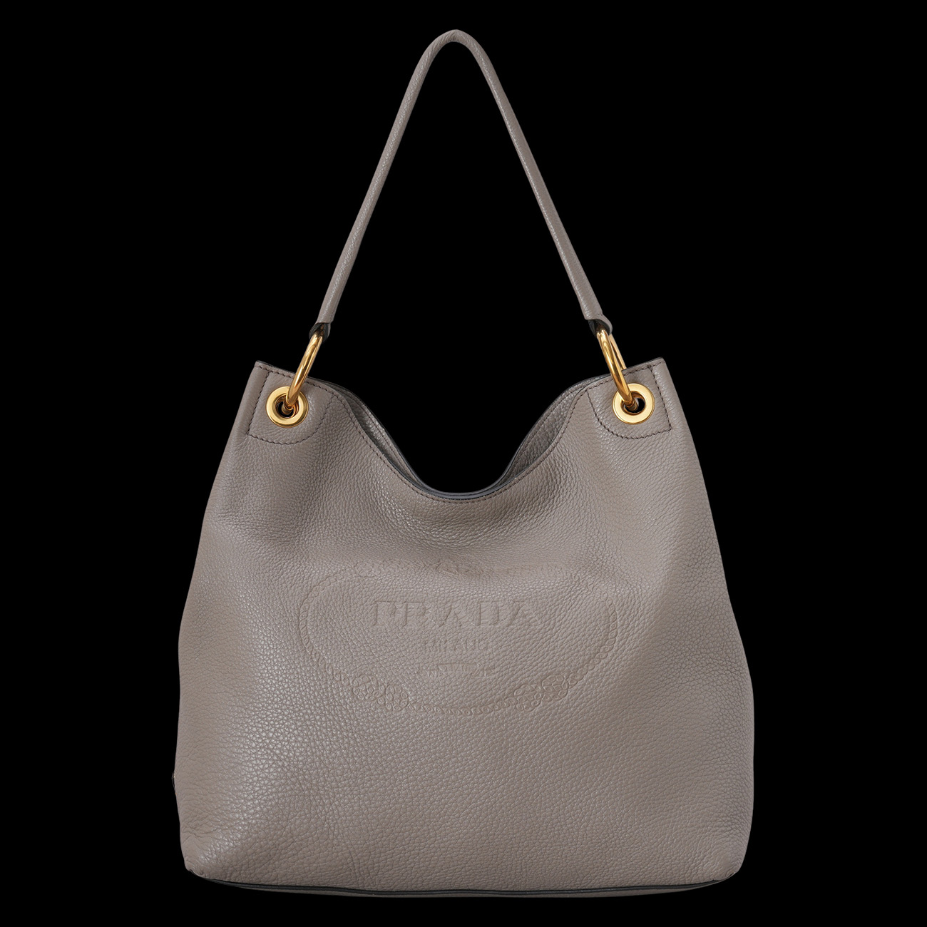 PRADA(USED)프라다 1BC051 비텔로 피닉스 호보