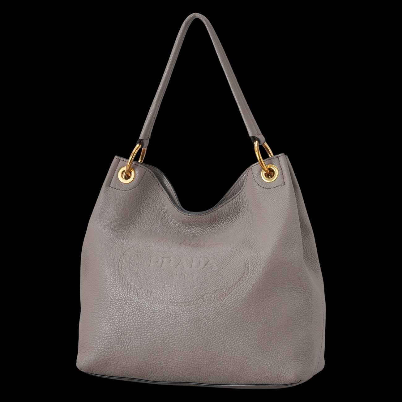 PRADA(USED)프라다 1BC051 비텔로 피닉스 호보