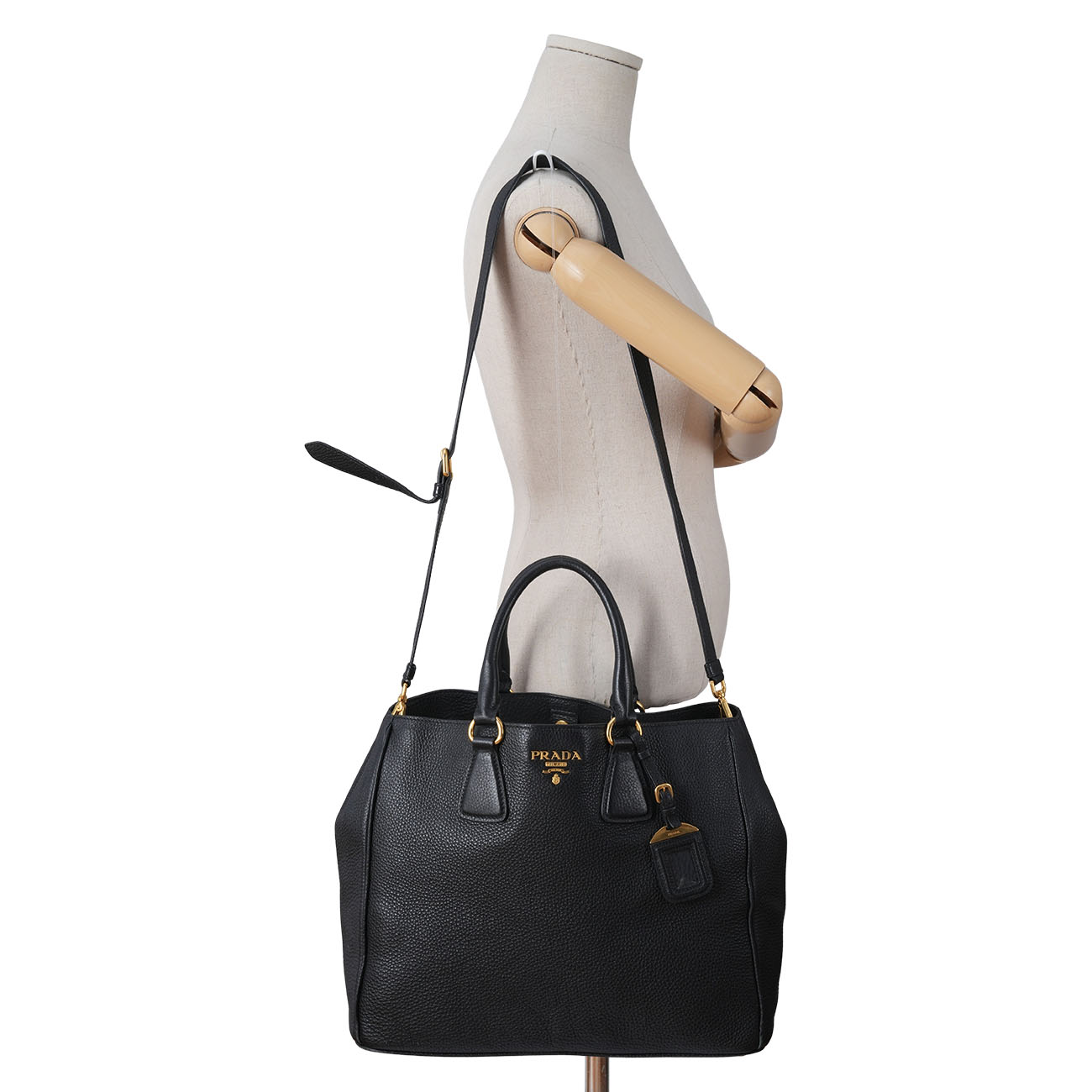 PRADA(USED)프라다 비텔로 토트겸 숄더백