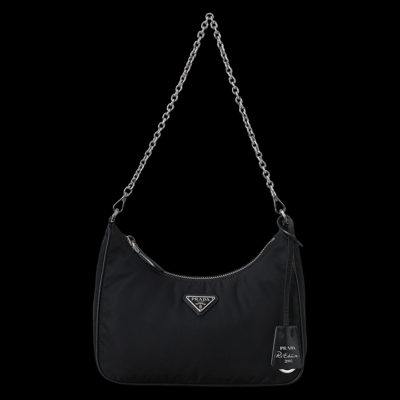 PRADA(USED)프라다 1BH204 리나일론 테수토 호보백