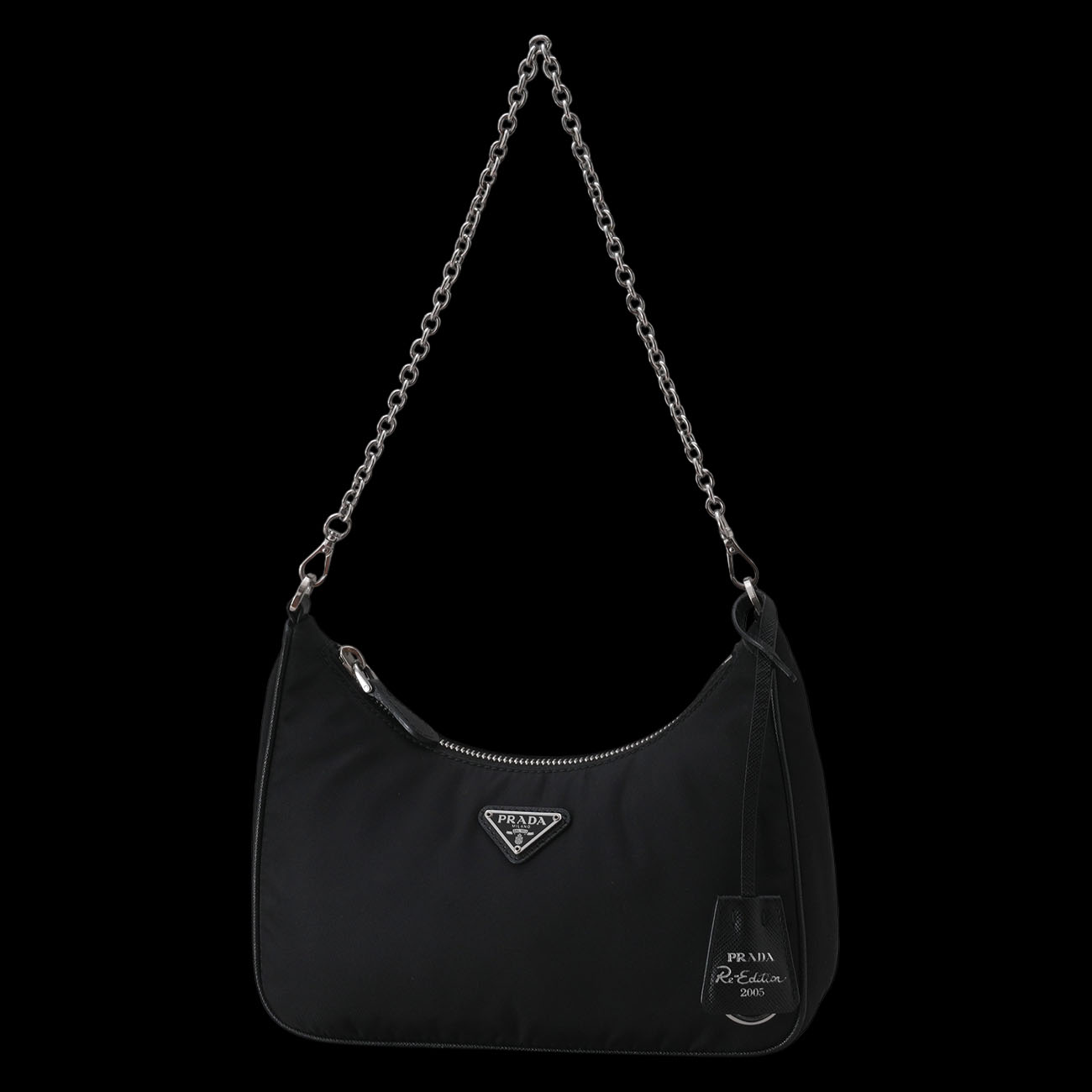PRADA(USED)프라다 1BH204 리나일론 테수토 호보백