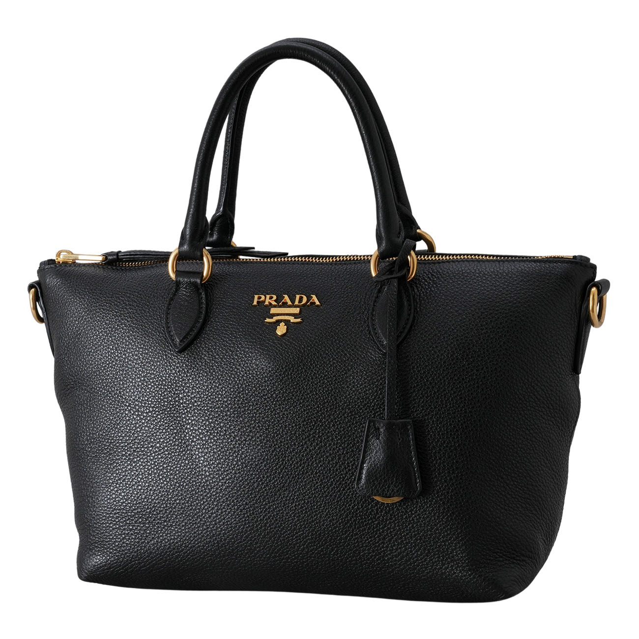 PRADA(USED)프라다 비텔로 토트겸 숄더백