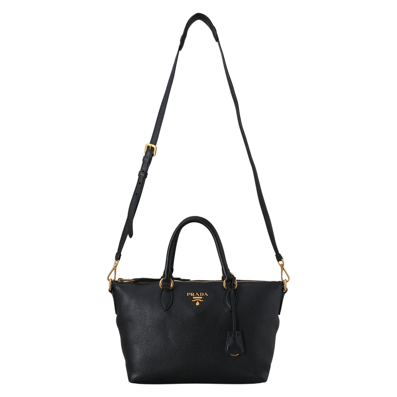 PRADA(USED)프라다 비텔로 토트겸 숄더백