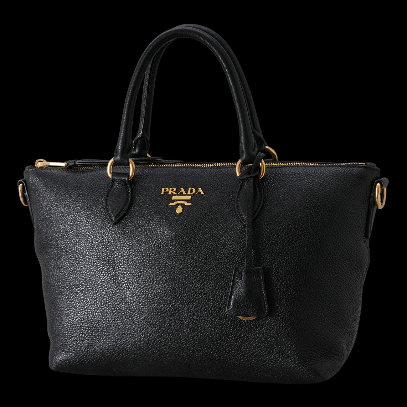 PRADA(USED)프라다 비텔로 토트겸 숄더백