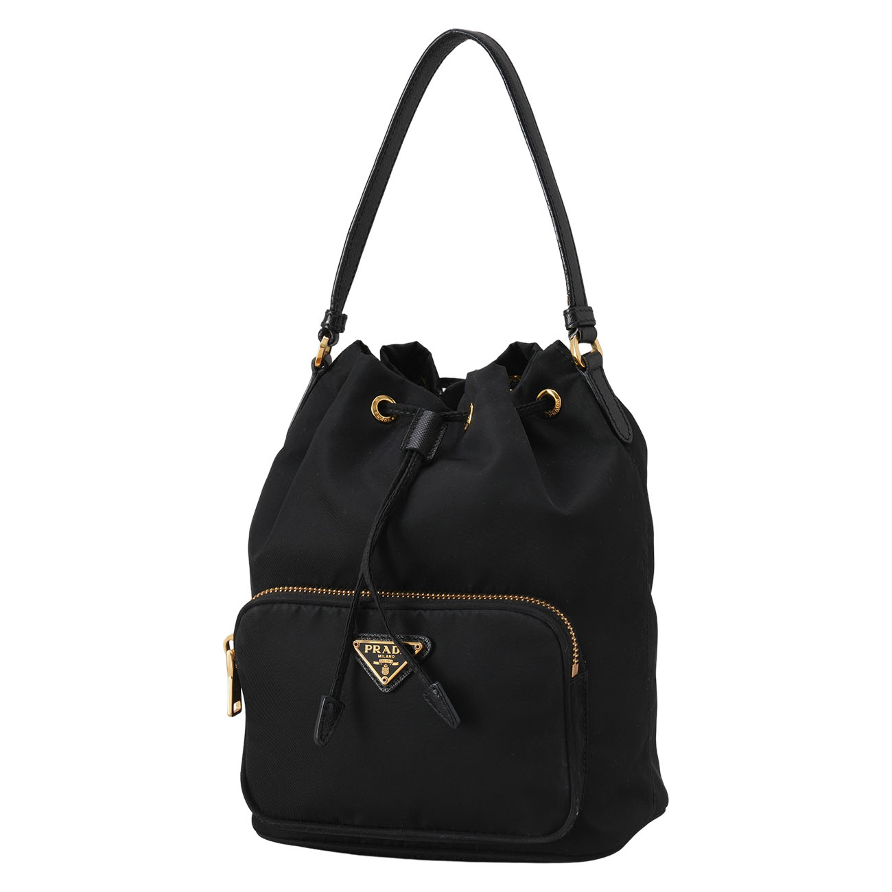 PRADA(USED)프라다 1BH038 리나일론 버킷백