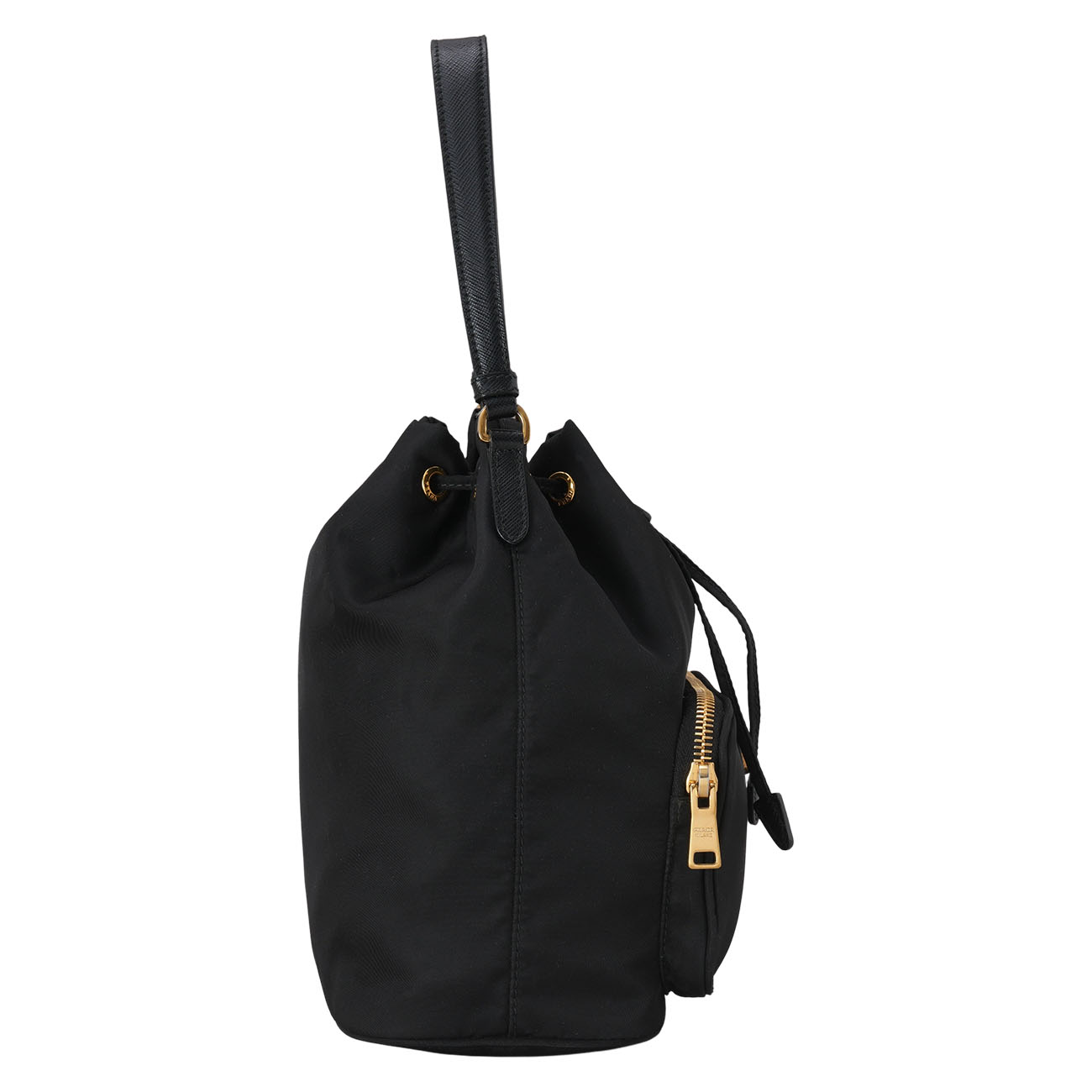 PRADA(USED)프라다 1BH038 리나일론 버킷백