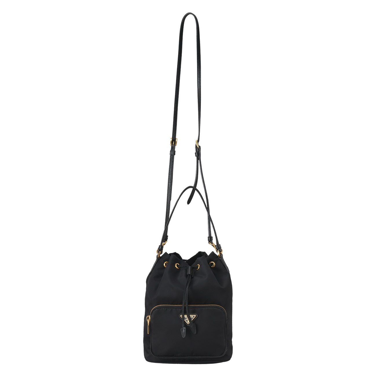 PRADA(USED)프라다 1BH038 리나일론 버킷백