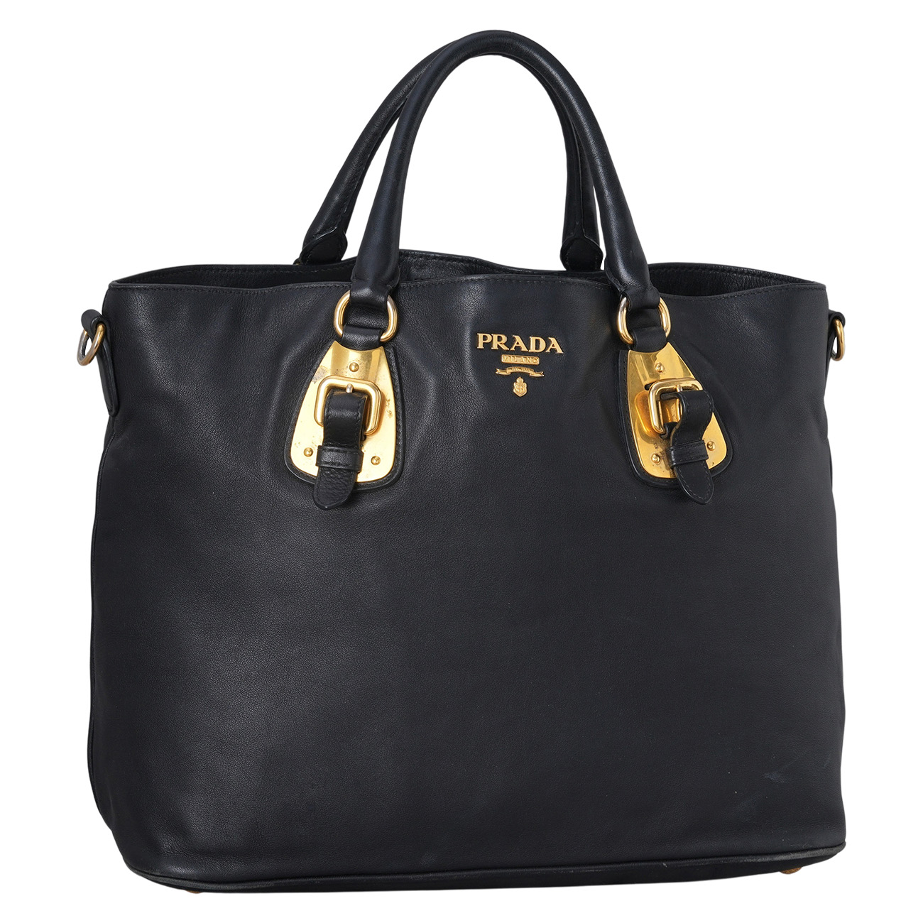 PRADA(USED)프라다 소프트 카프 토트숄더 BN1902