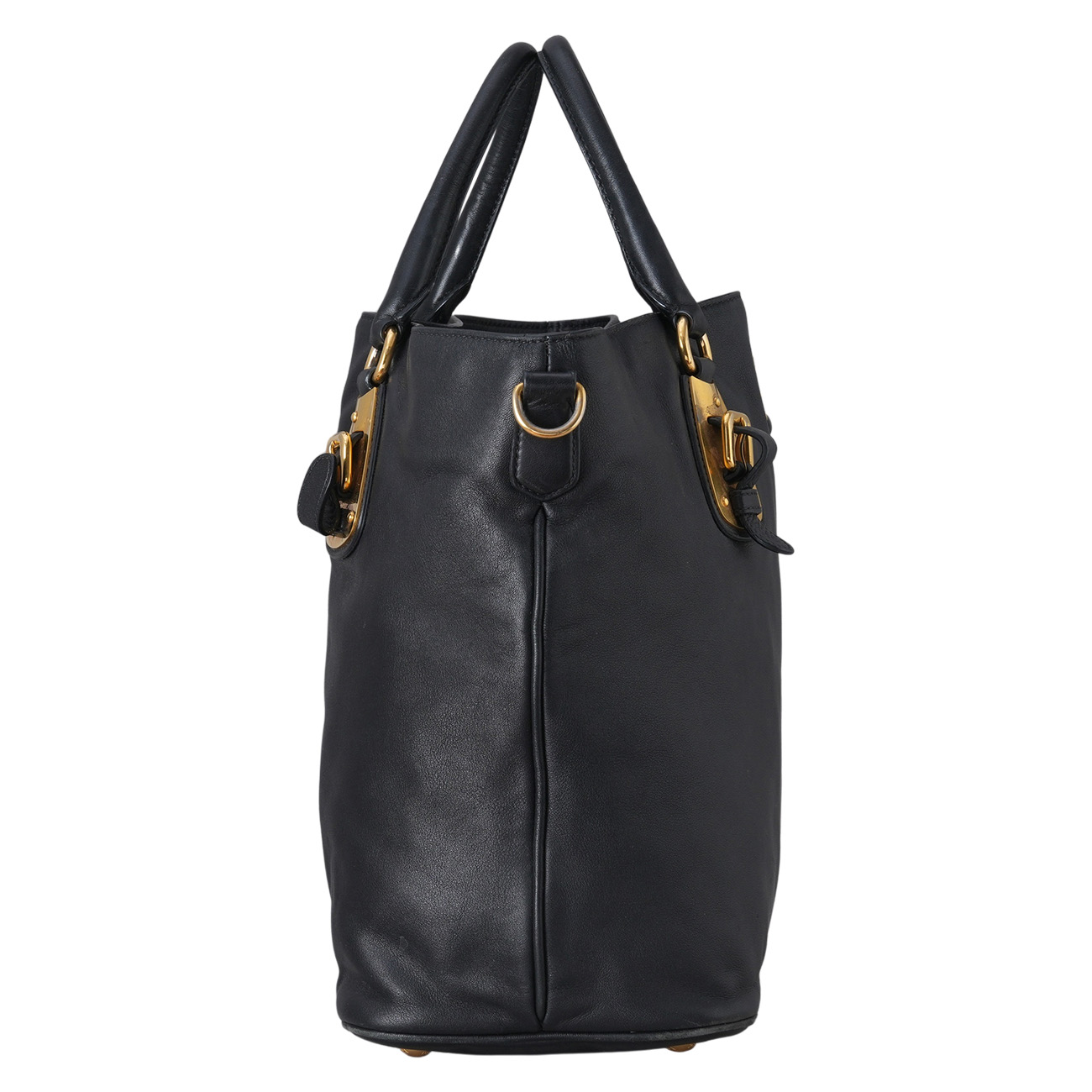 PRADA(USED)프라다 소프트 카프 토트숄더 BN1902