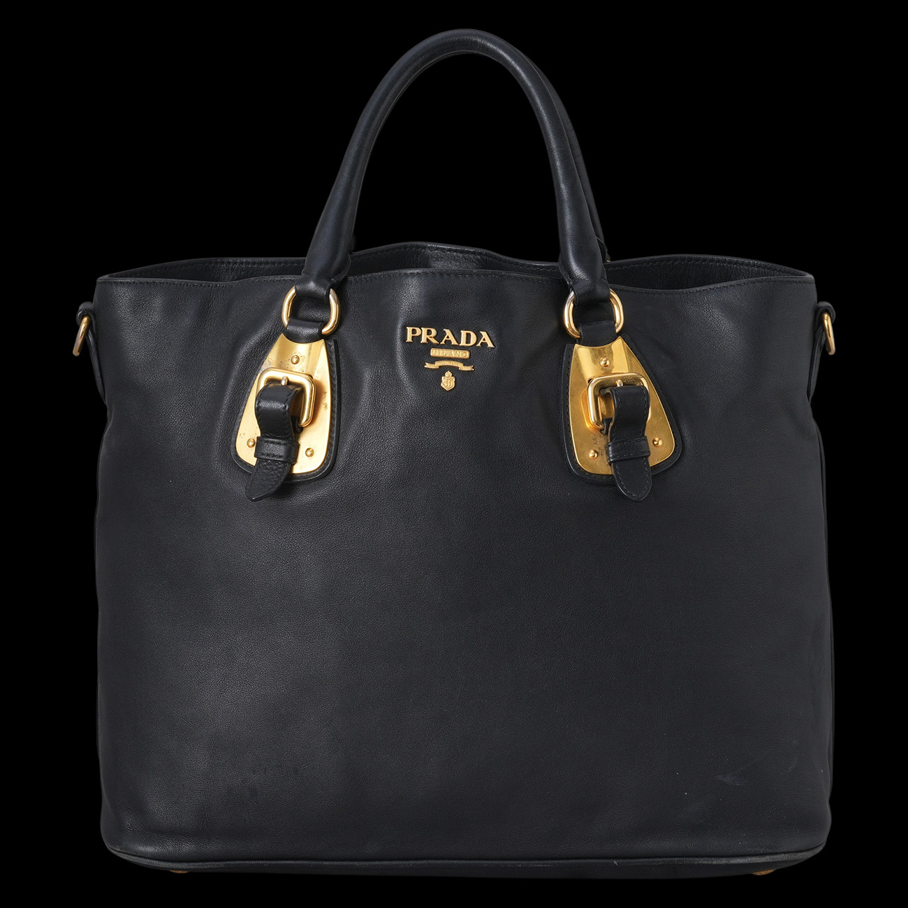 PRADA(USED)프라다 소프트 카프 토트숄더 BN1902