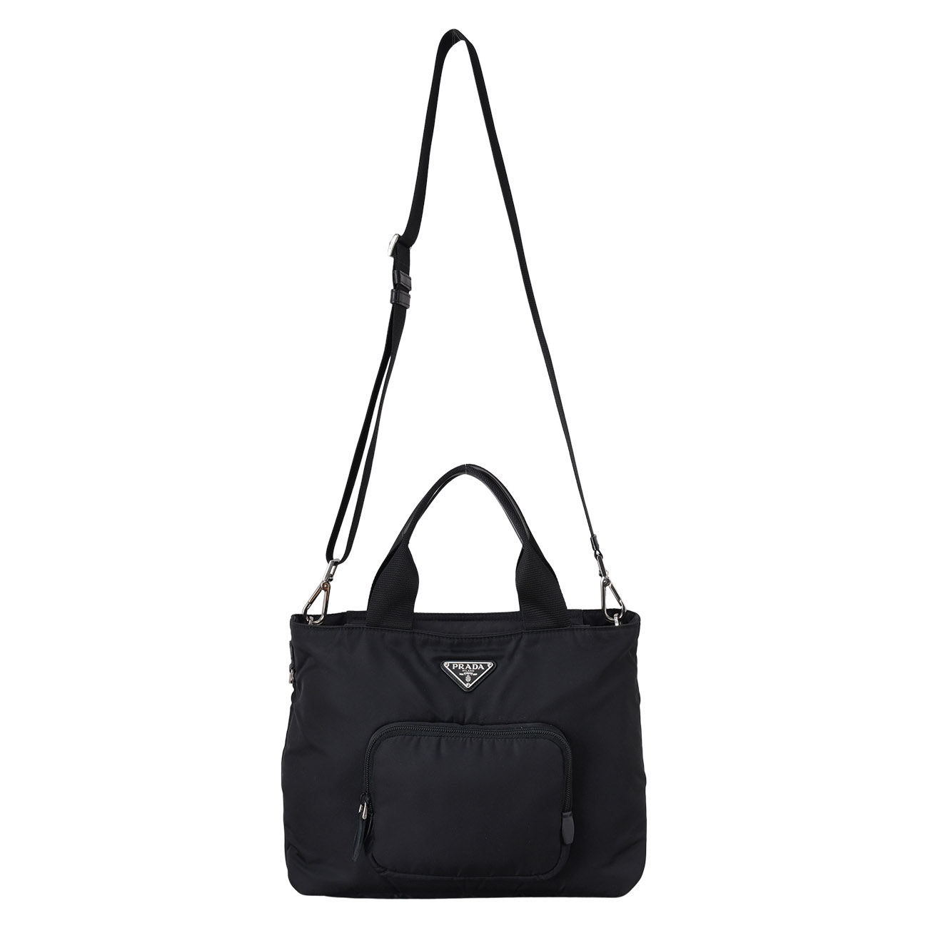 PRADA(USED)프라다 1BG354 리나일론 토트백