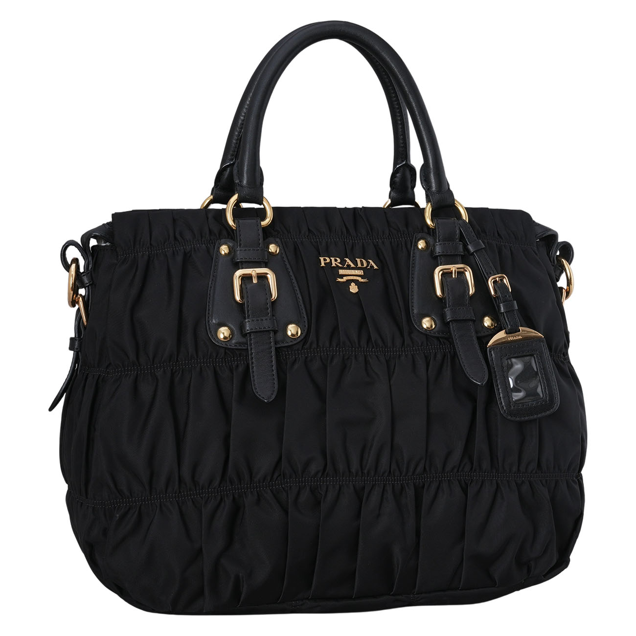 PRADA(USED)프라다 고프레 토트백