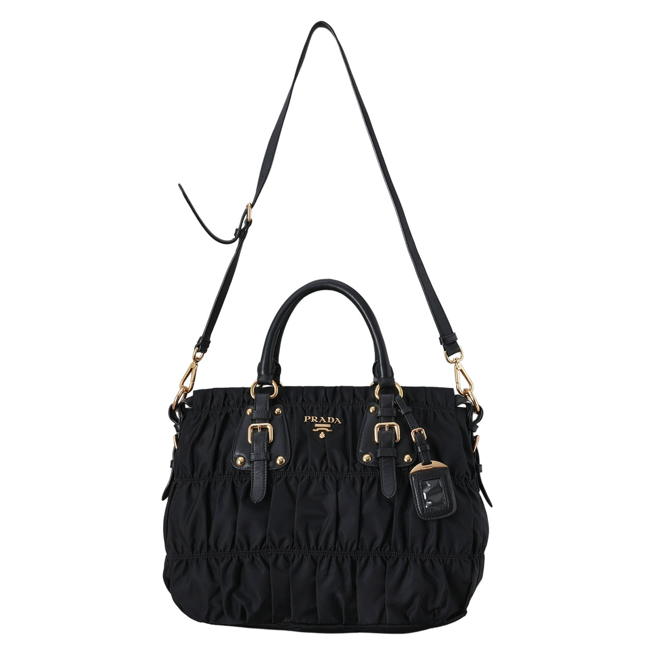 PRADA(USED)프라다 고프레 토트백