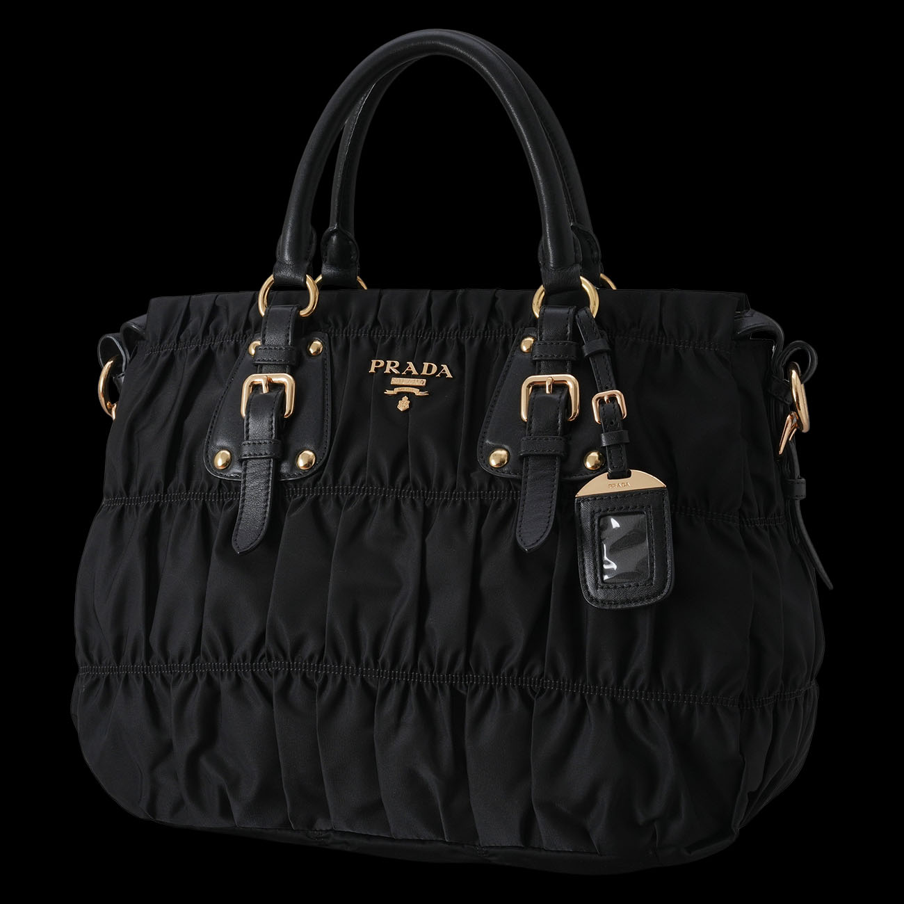 PRADA(USED)프라다 고프레 토트백