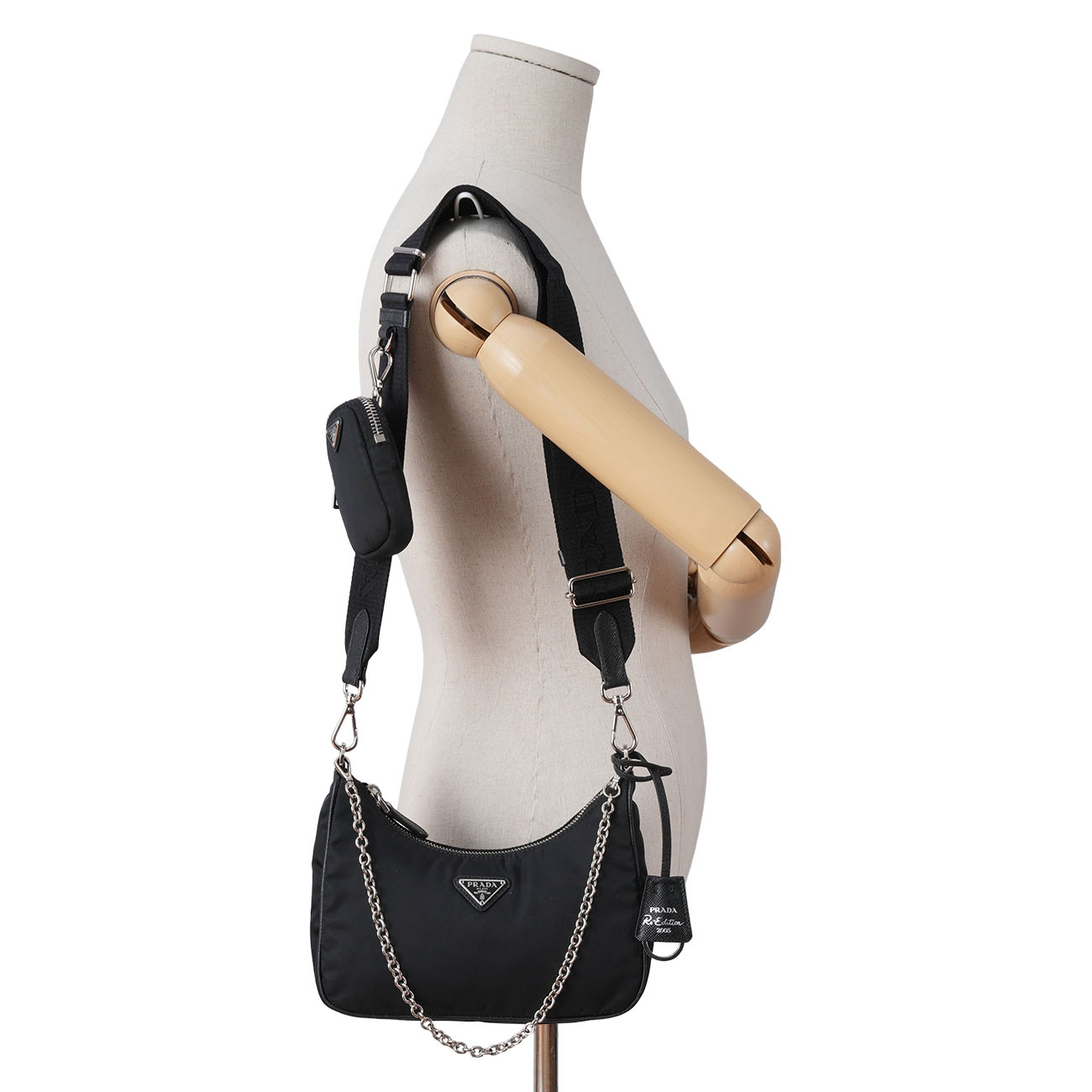 PRADA(USED)프라다 1BH204 멀티 테수토 호보백