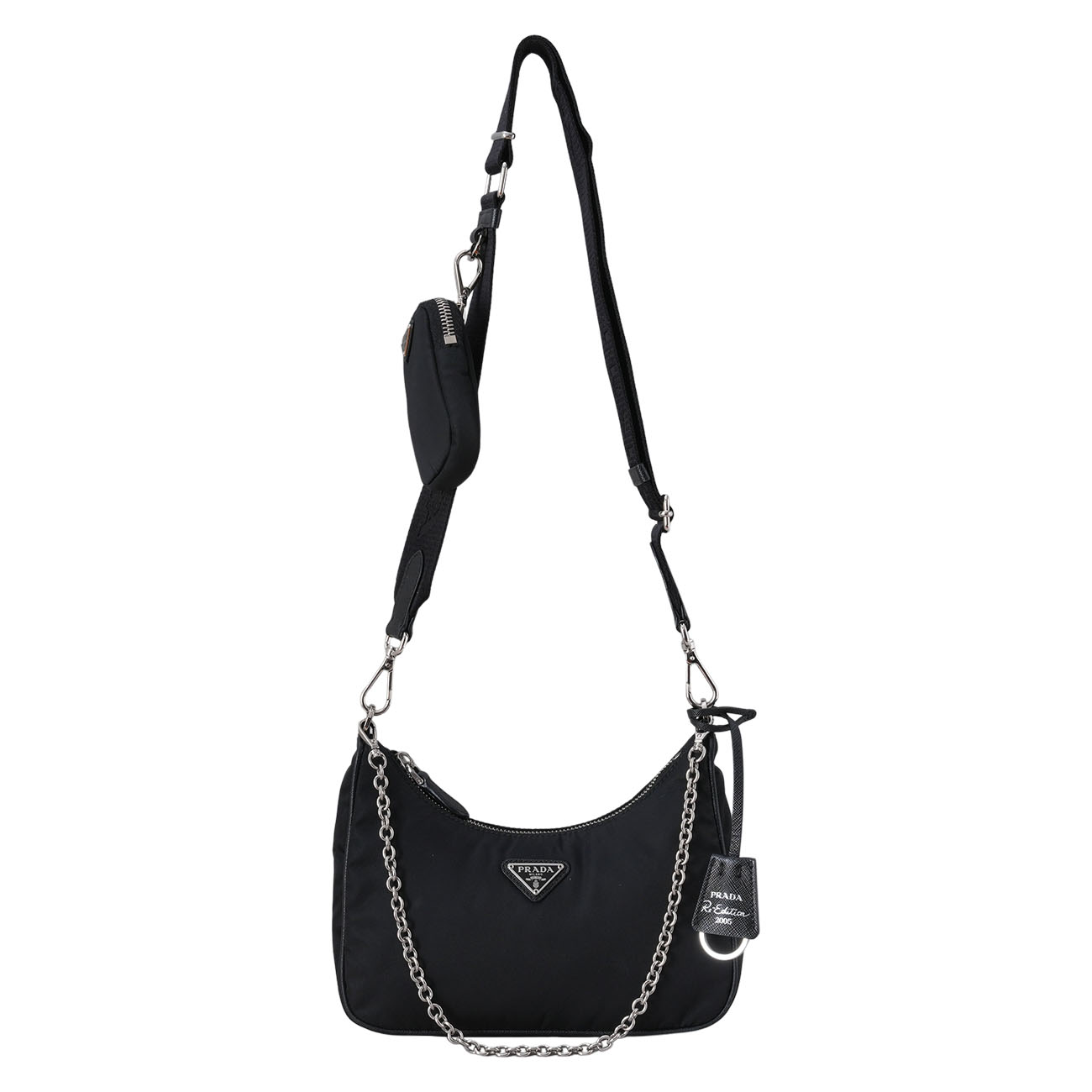PRADA(USED)프라다 1BH204 멀티 테수토 호보백