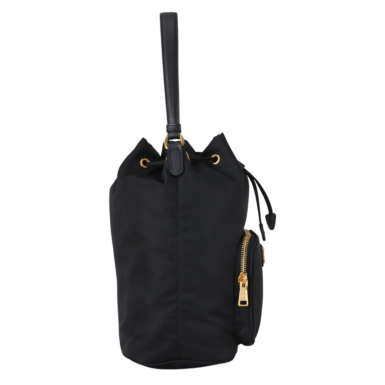 PRADA(USED)프라다 1BH097 나일론 버킷백