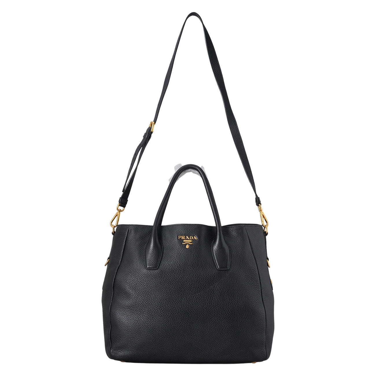 PRADA(USED)프라다 BN2537 비텔로 다이노 토트백