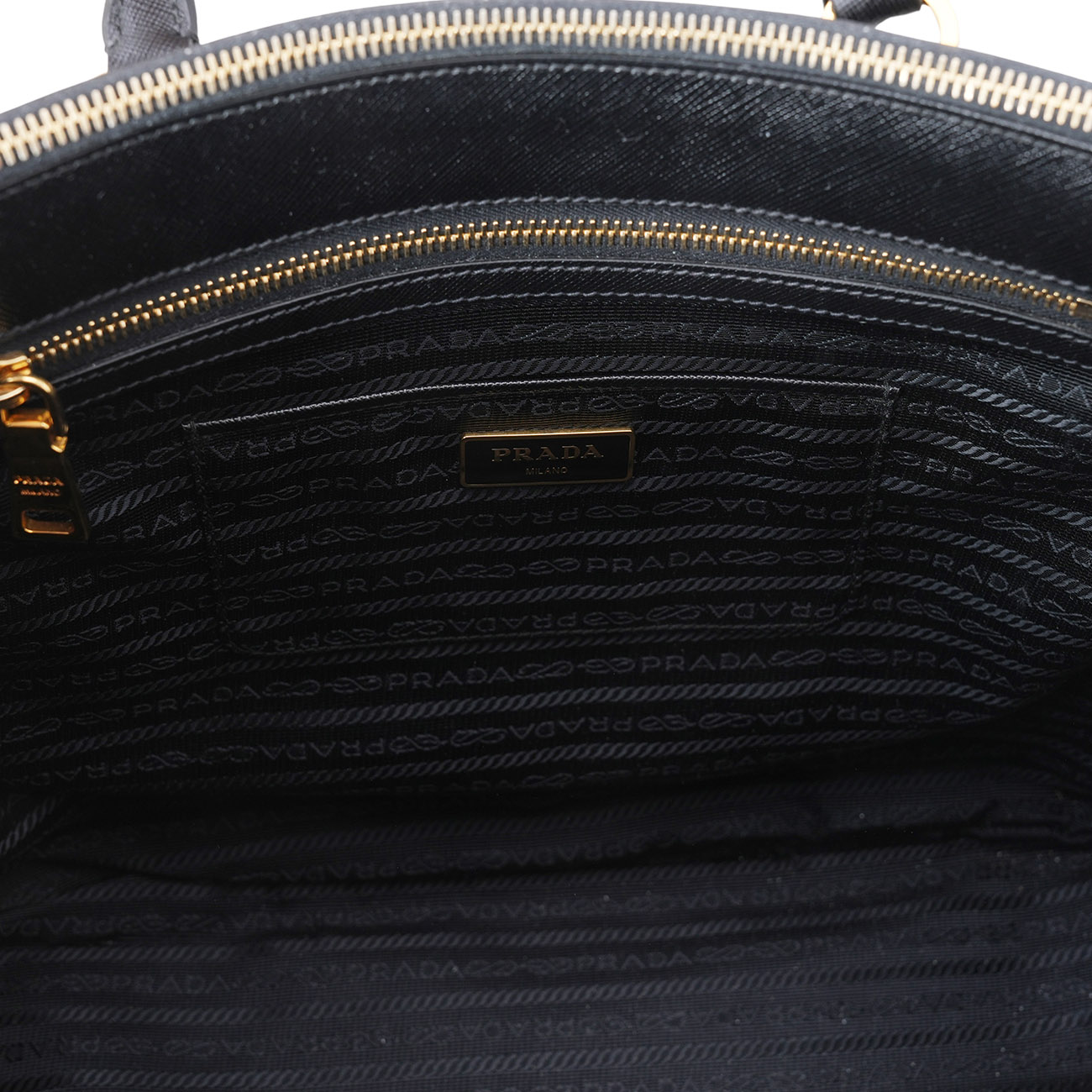 PRADA(USED)프라다 사피아노 럭스 토트백
