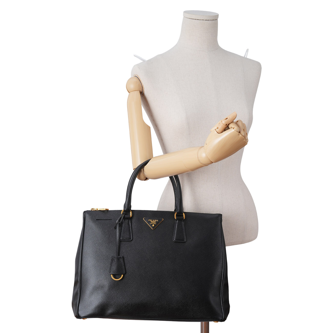 PRADA(USED)프라다 사피아노 럭스 토트백