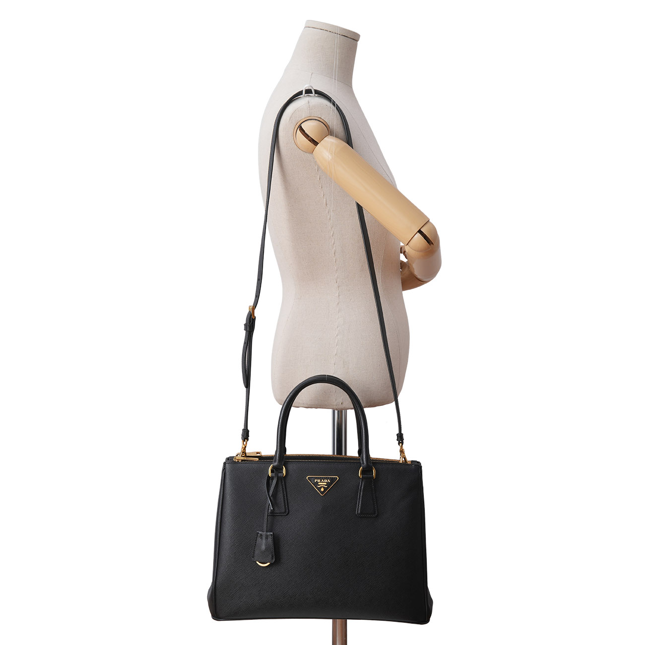PRADA(USED)프라다 1BA274 사피아노 갤러리아 라지 토트겸 숄더백