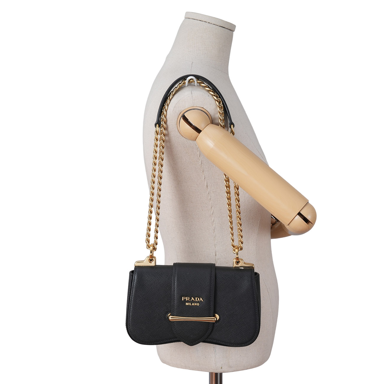 PRADA(USED)프라다 1BA863 사피아노 럭스백