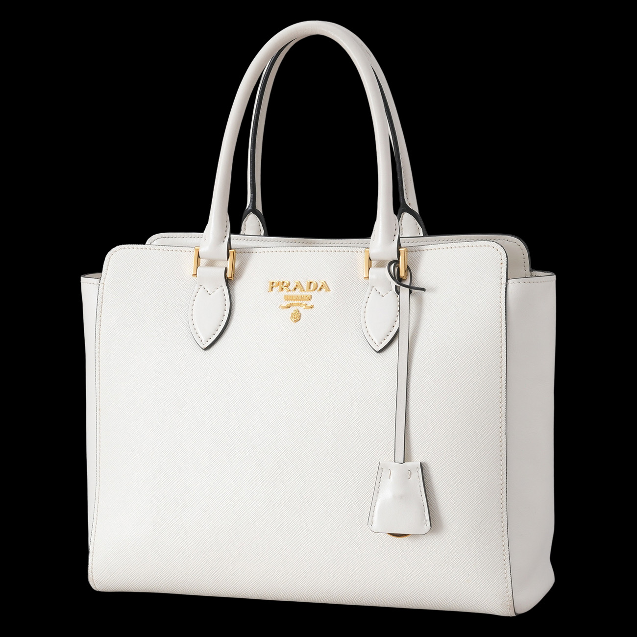 PRADA(USED)프라다 1BA189 사피아노 토트겸 숄더백