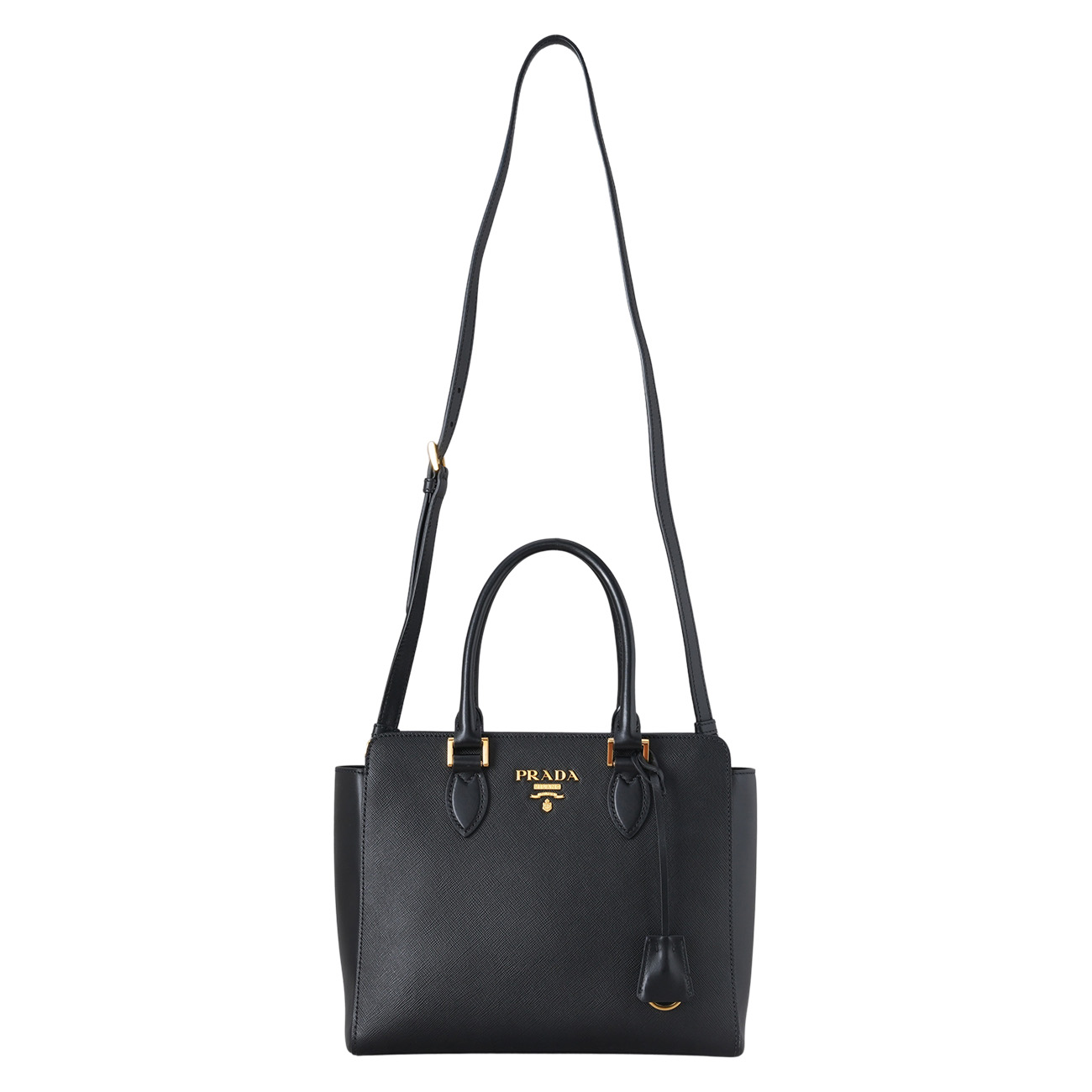 PRADA(USED)프라다 사피아노 토트겸 솔더백