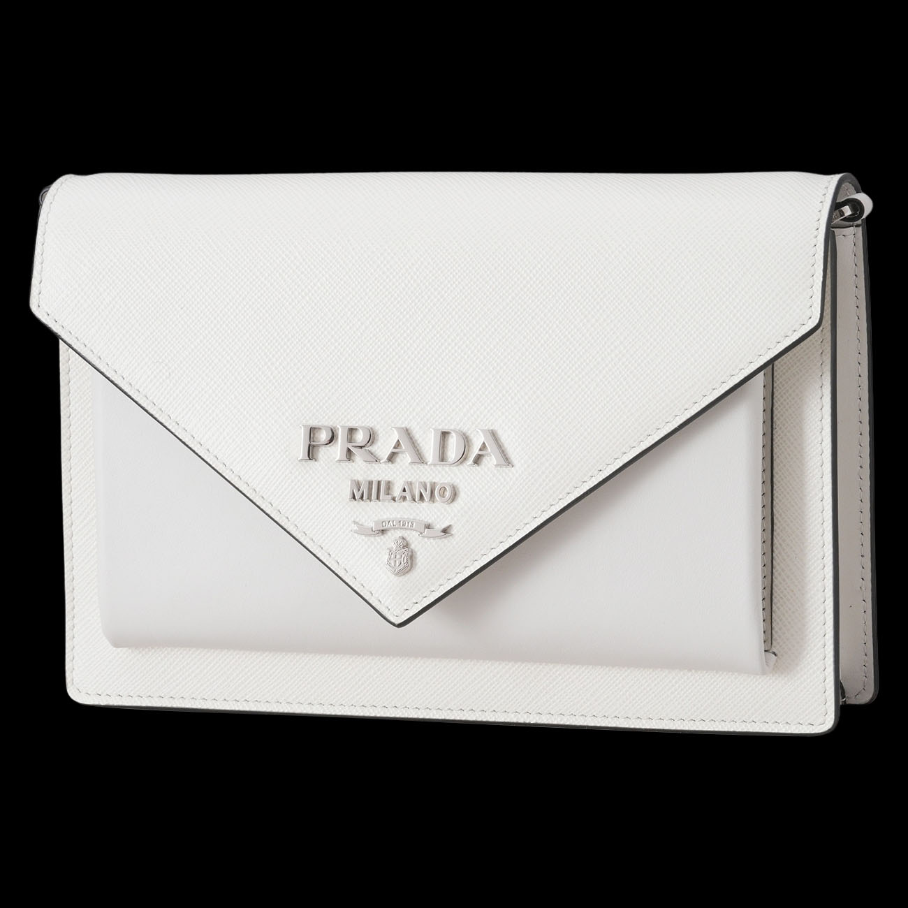 PRADA(USED)프라다 1BP020 사피아노 미니 엔벌로프 백