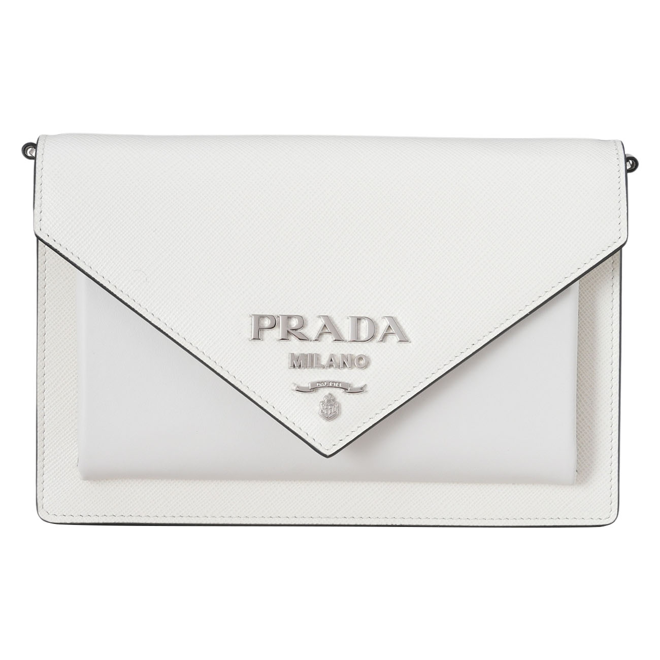 PRADA(USED)프라다 1BP020 사피아노 미니 엔벌로프 백