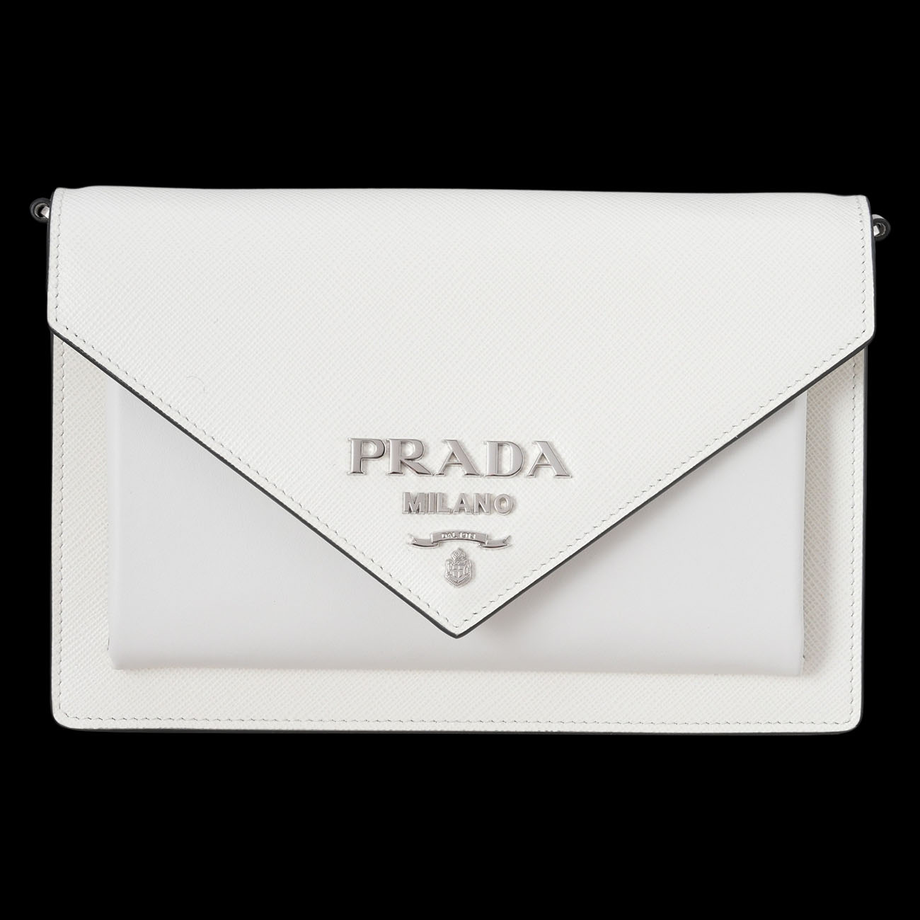 PRADA(USED)프라다 1BP020 사피아노 미니 엔벌로프 백