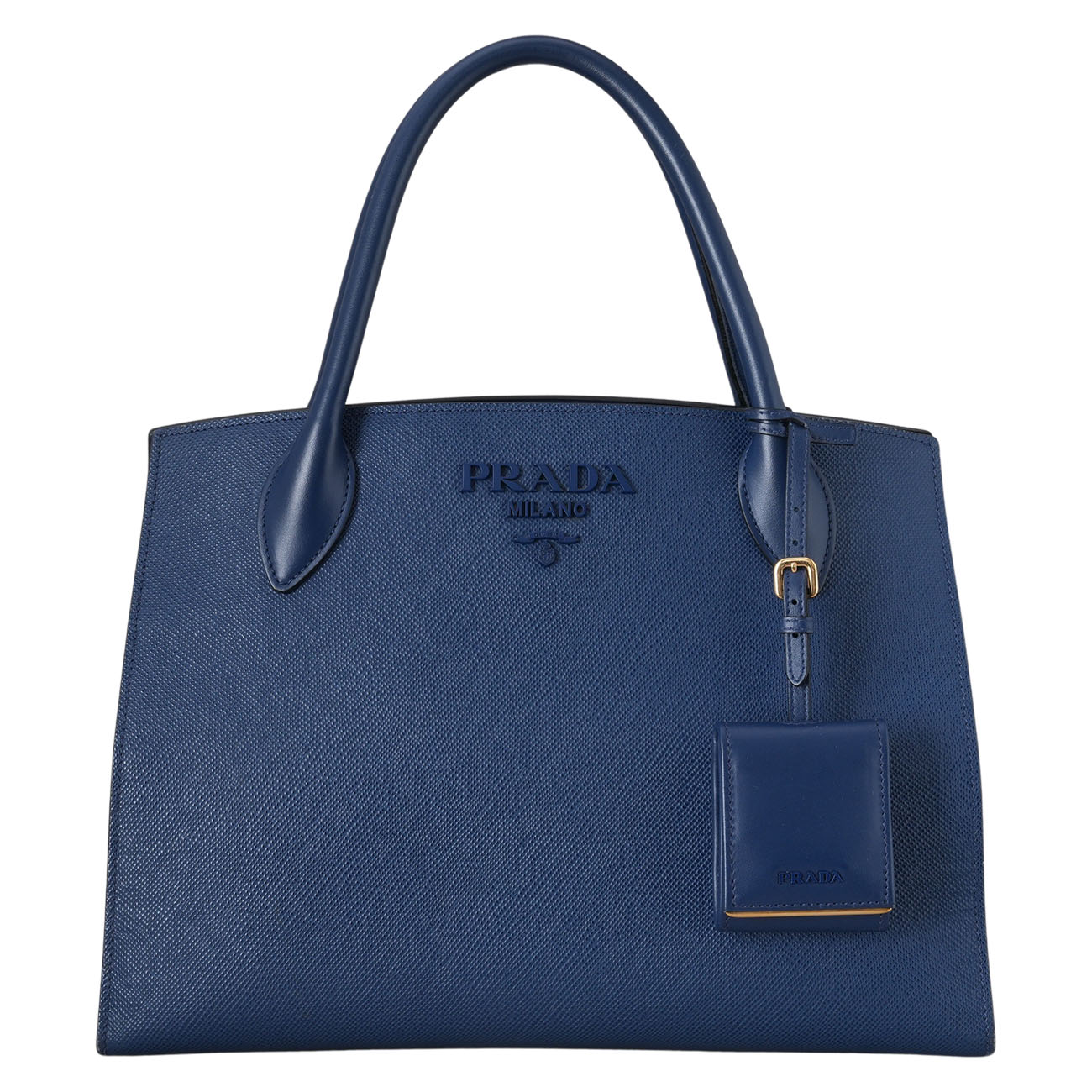 PRADA(USED)프라다 1BA155 사피아노 모노크롬 숄더백