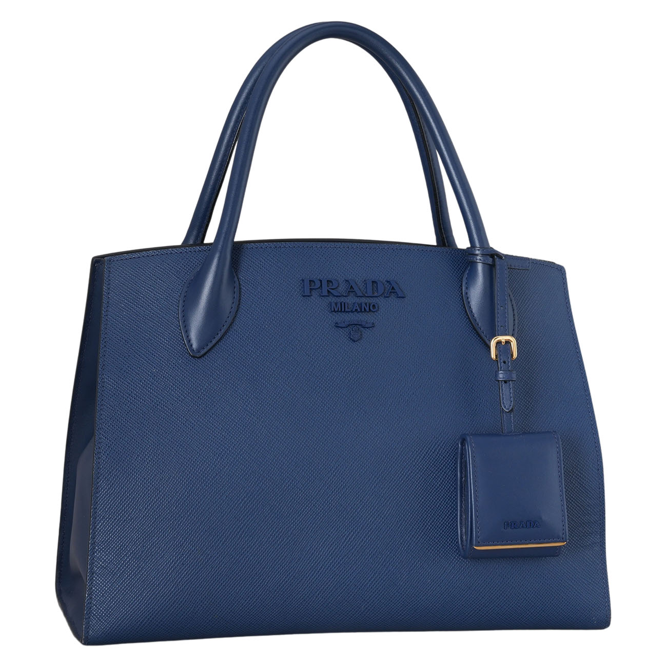 PRADA(USED)프라다 1BA155 사피아노 모노크롬 숄더백
