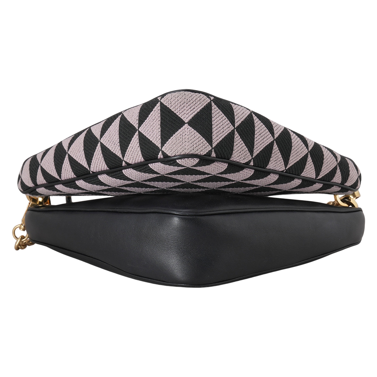 PRADA(USED)프라다 트라이앵글 트윈 숄더백