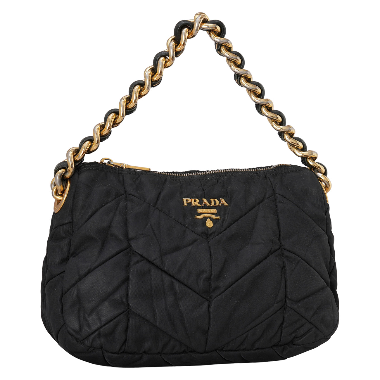 PRADA(USED)프라다 체인 숄더백