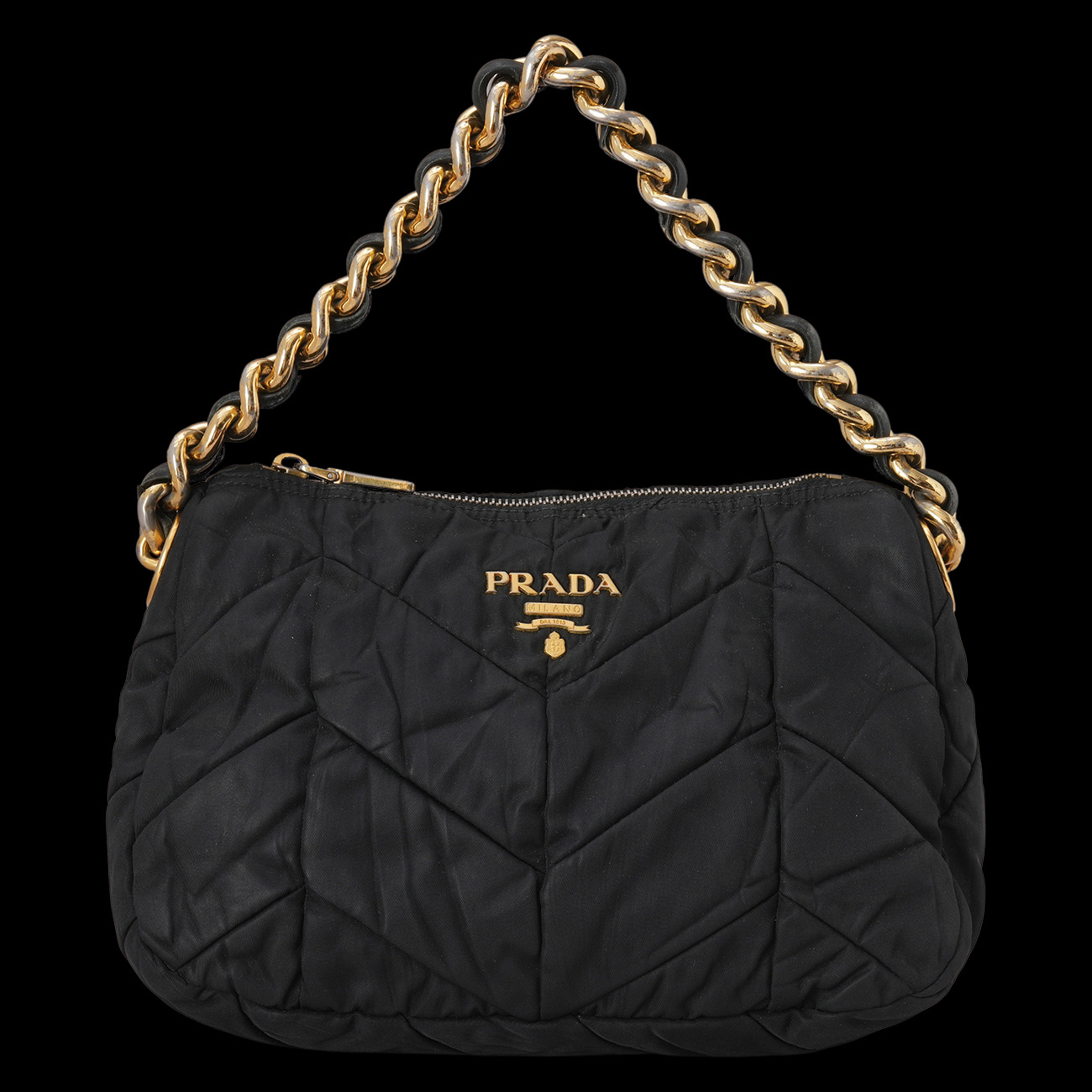PRADA(USED)프라다 체인 숄더백