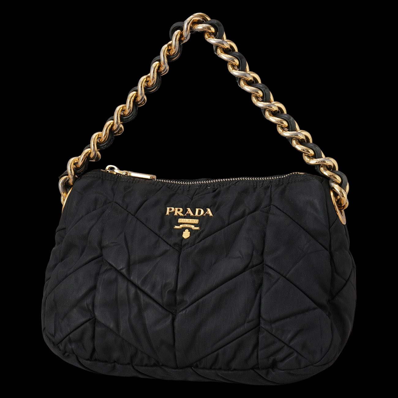 PRADA(USED)프라다 체인 숄더백