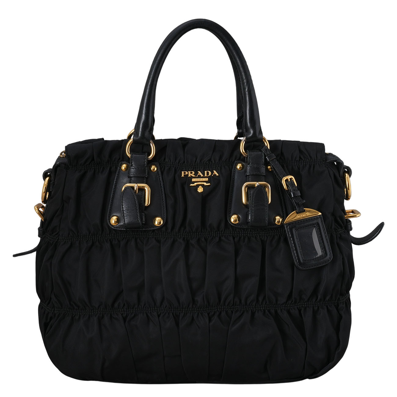 PRADA(USED)프라다 고프레 토트백