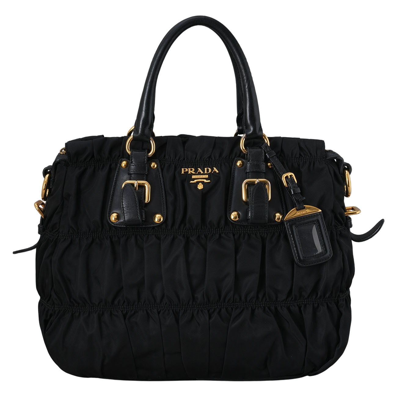 PRADA(USED)프라다 고프레 토트백