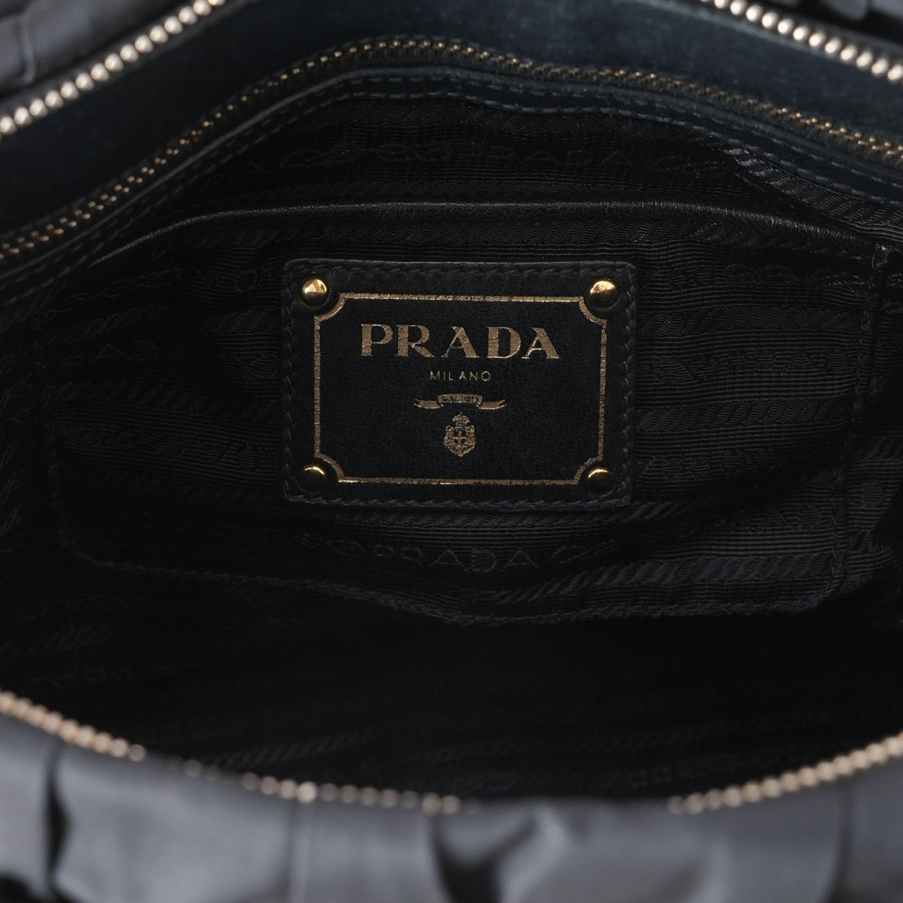 PRADA(USED)프라다 고프레 토트백