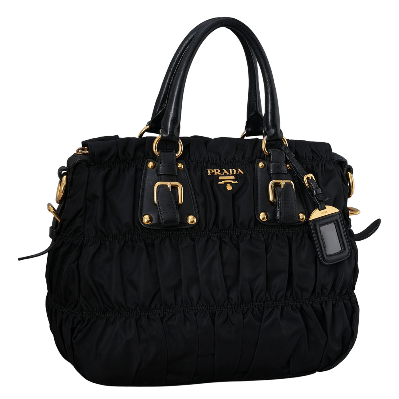 PRADA(USED)프라다 고프레 토트백